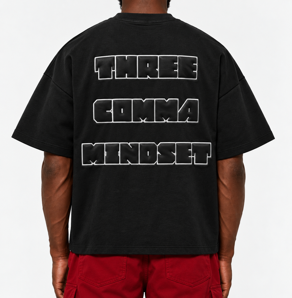 TCM BLK OVERSIZED T-SHIRT