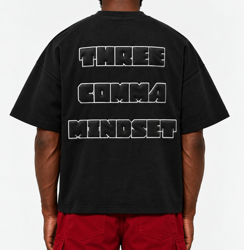 TCM BLK OVERSIZED T-SHIRT