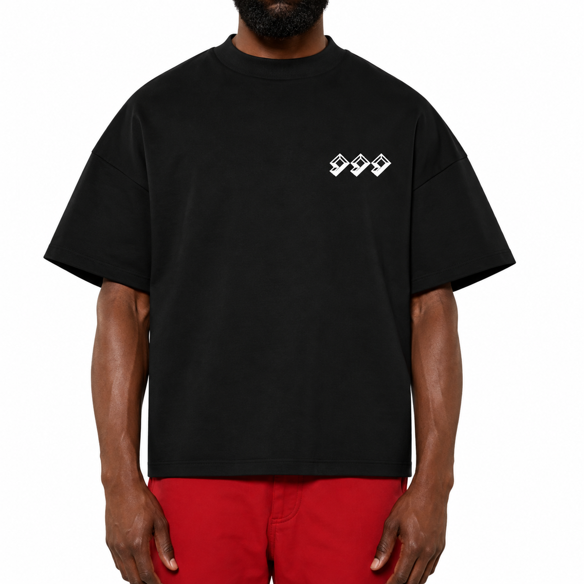 TCM BLK OVERSIZED T-SHIRT